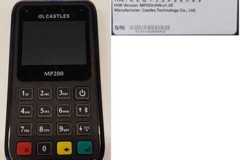 Betaalautomaat MP200L Castles