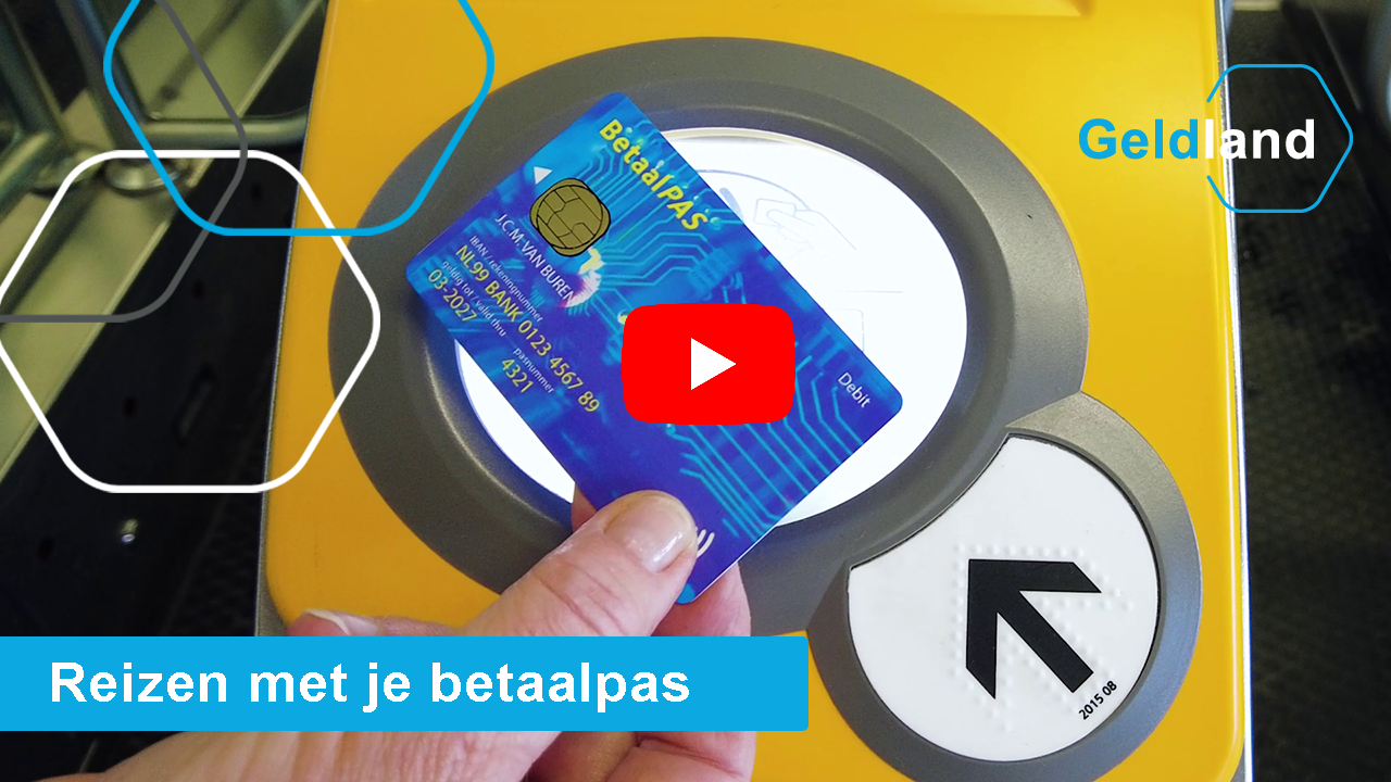 Geldland episode 1 over Betalen in het OV met je betaalpas.