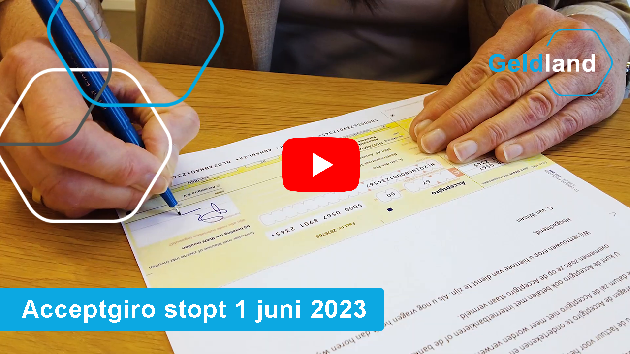 Geldland episode 2 over Het einde van de Acceptgiro.