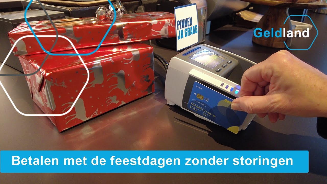 Geldland episode 12 over betalen met de feestdagen zonder storingen.