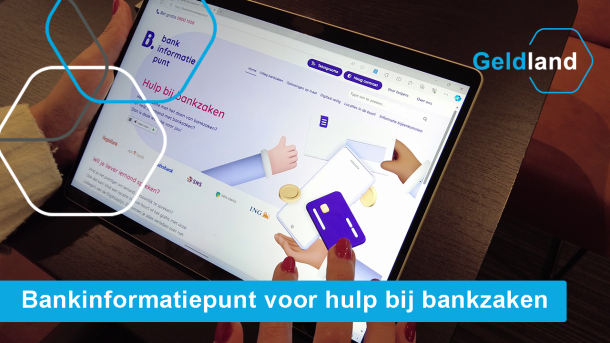 Thumbnail van de nieuwste Geldland episode: "Bankinformatiepunt voor hulp bij bankzaken".