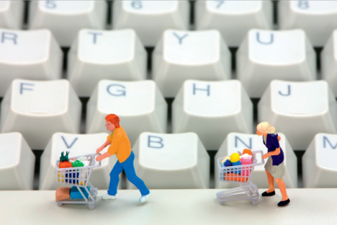 iDEAL shoppers met winkelwagentje